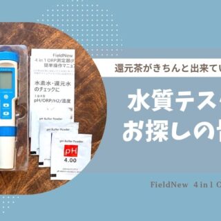 オジカインダストリさんお勧め水質テスター「FieldNew 4in1 ORP測定器